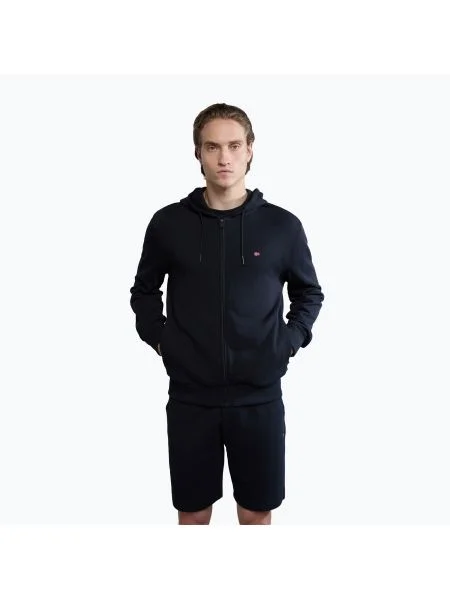 Мъжки суитшърт Napapijri Balis Fzh Sum black черно