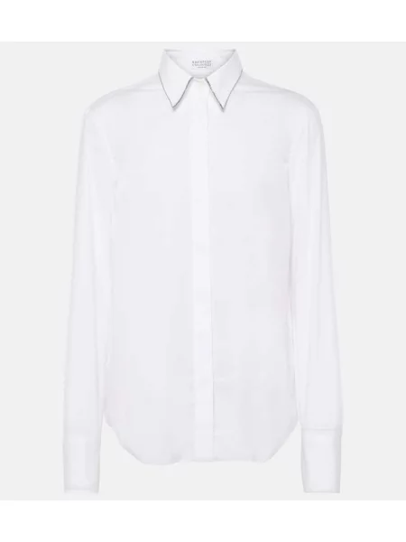 Cămașă Brunello Cucinelli alb