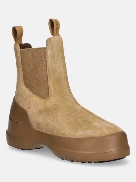 Велурени боти челси Moon Boot MB LUNA CHELSEA SUEDE кафяво