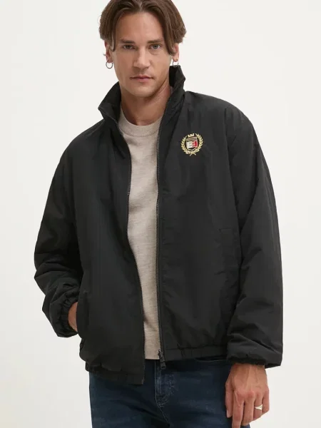 Дънково яке Tommy Jeans черно