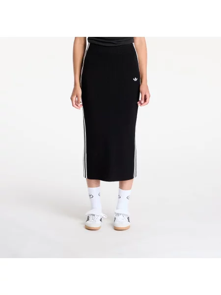 Spódnica adidas Knit 3S Skirt Black XS czarna