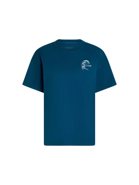 O'NEILL Tricou albastru închis alb