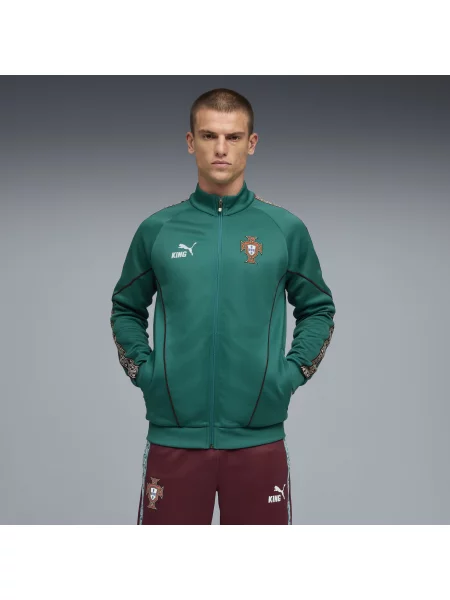 PUMA kurtka Portugalii KING Anthem Akcesoria S zielony