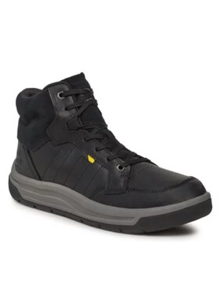 CATerpillar Kotníková obuv Apa Cush Mid Hnědá černé