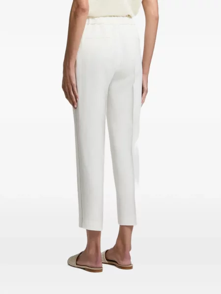 Pantaloni Peserico alb