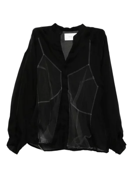 Cămașă Quetsche din tul negru