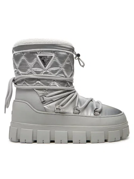 Škornji za sneg Guess srebrna