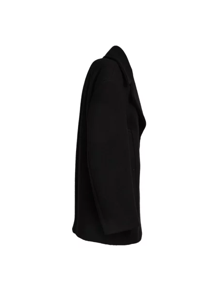 Płaszcz Sportmax wełniany czarny