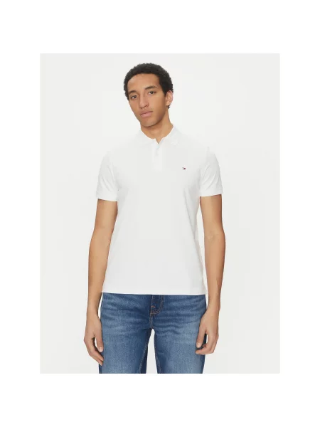 Tommy Hilfiger Polo Essential Regular Fit λευκό