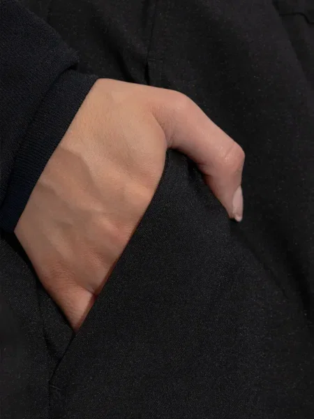 Pantaloni Y-3 cu dungi negru