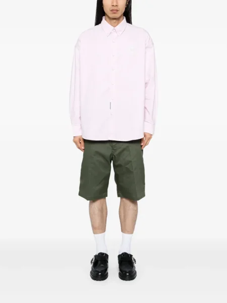 Cămașă Aape By A Bathing Ape cu mâneci lungi lungă roz