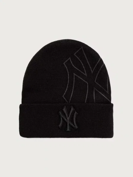 New Era czapka OVERSIZE LOGO czarna