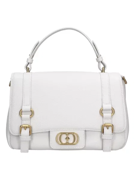 Torebka La Carrie skórzana biała