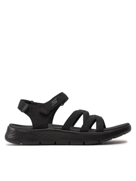 Skechers Sandały Go Walk Flex Sandal-Sunshine czarny