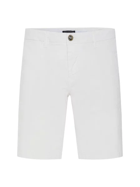Funky Buddha Pantaloni eleganți alb