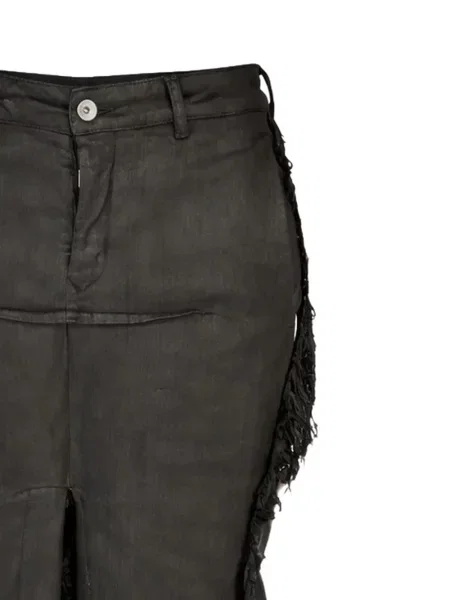 Maxi sijonas Rick Owens Drkshdw su kutais juoda