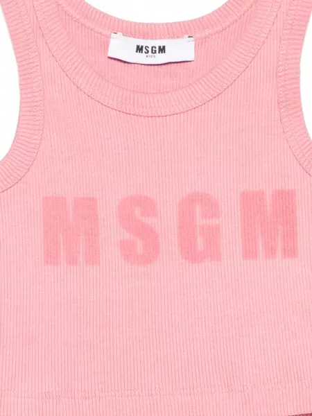 Podkoszulka dziecięca Msgm różowa