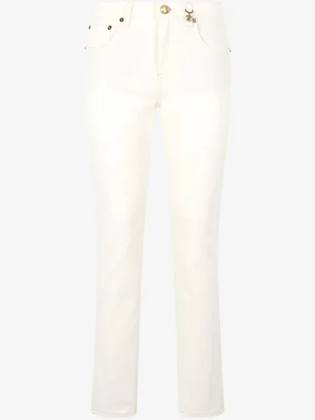 Дънки Roberto Cavalli с принт