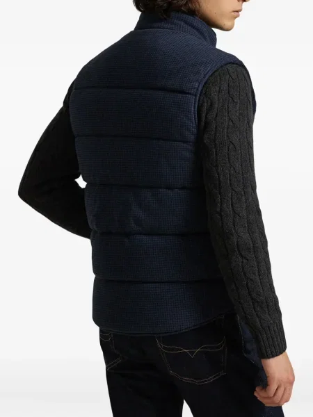 Șapcă Polo Ralph Lauren cu model herringbone din țesătură twill cu imagine albastru