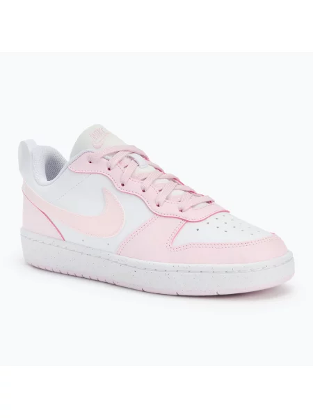 Buty Nike Court Borough Low Recraft white/pink foam białe