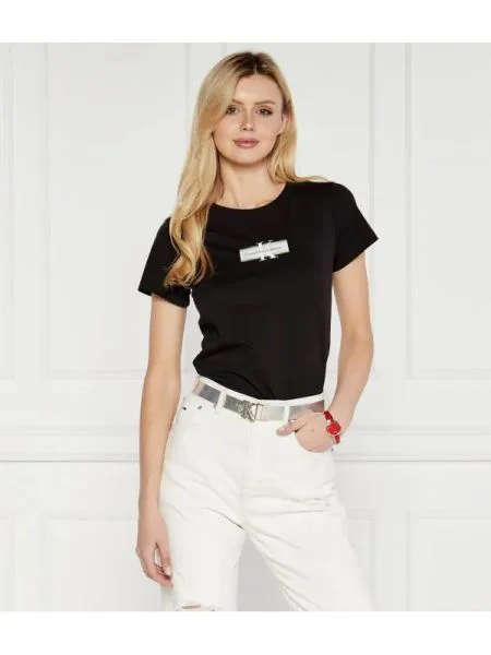 CALVIN KLEIN JEANS Tricou FADED negru