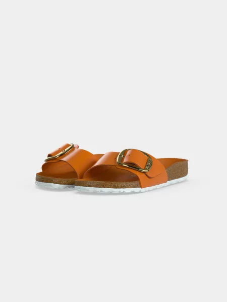 BIRKENSTOCK Šľapky Madrid LENA tmavooranžová