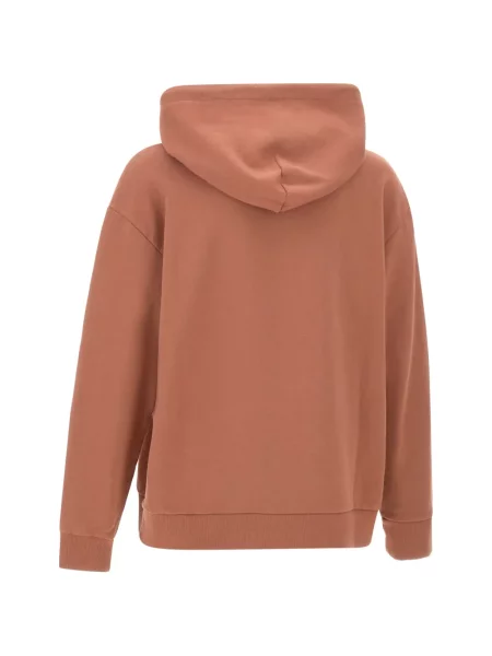 Hoodie Mm6 Maison Margiela με αυτόγραφο καφέ