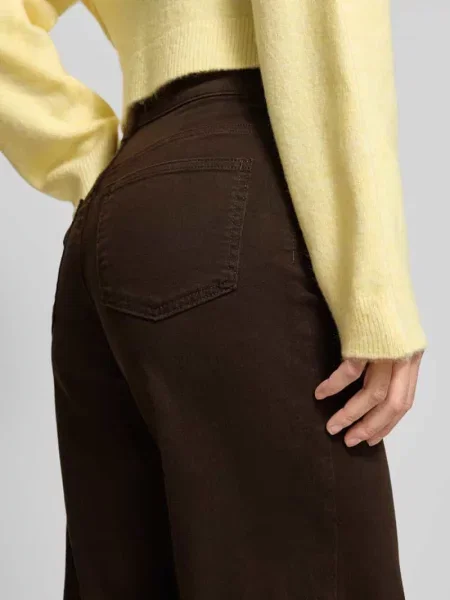 Jeansy z szerokimi nogawkami z mieszanki bawełny model MADISON BLUSH' Only