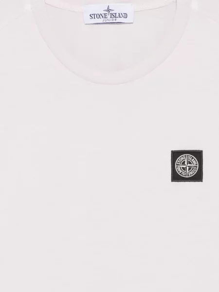 Koszulka dziecięca Stone Island różowa