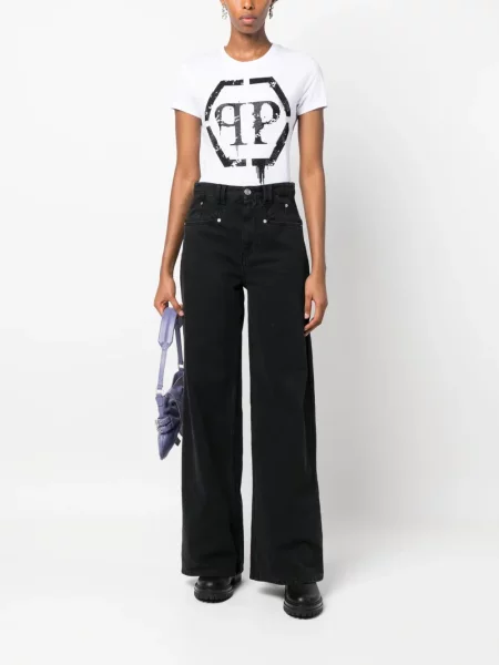 Tričko Philipp Plein bílé