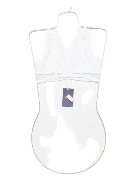 Sutien Maison Close alb