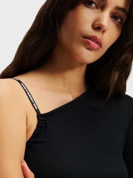 Джинсовое платье Karl Lagerfeld Jeans черное