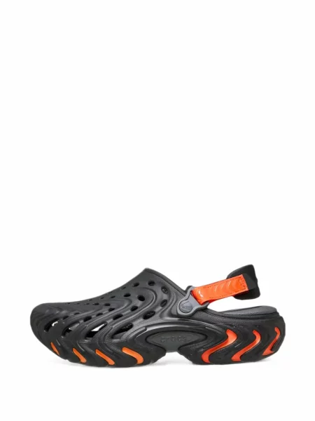 Papuci tip mules Crocs negru