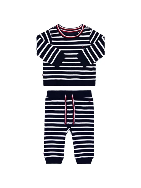 Gyerek nadrág Tommy Hilfiger kék
