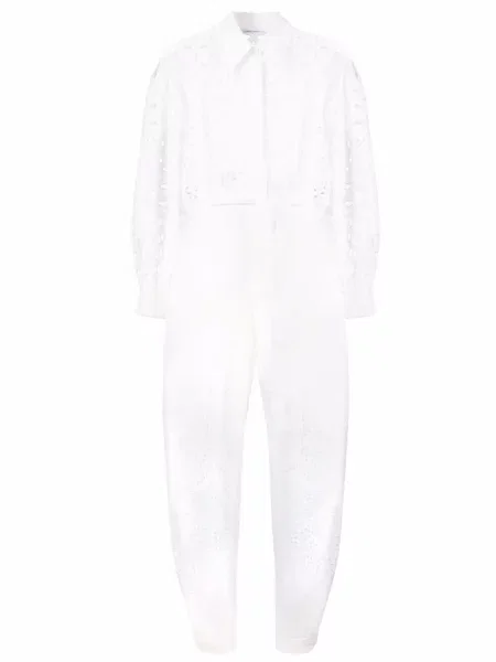 Body Alberta Ferretti cu broderie alb