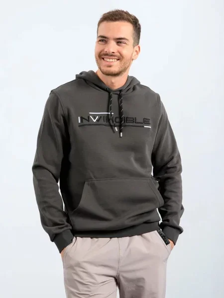 Tommy Life Mikina Kapuzenpullover antracitová