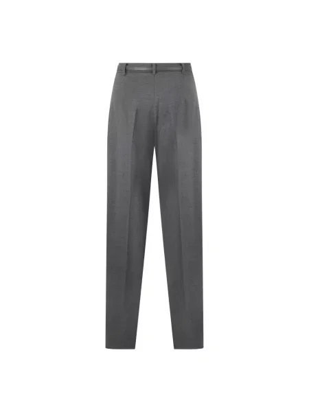 Spodnie Max Mara Studio szare