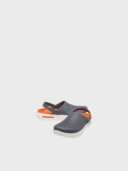 Сабо Crocs серые