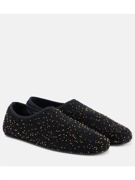 Pletene balerinke Gabriela Hearst črna