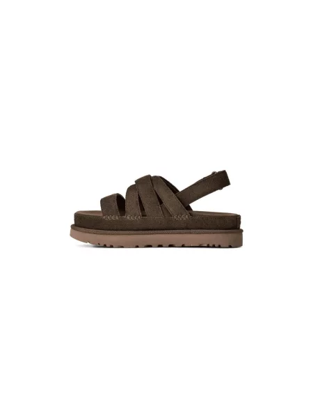 UGG Sandale cu baretă Goldenstar Gleam pământiu maro