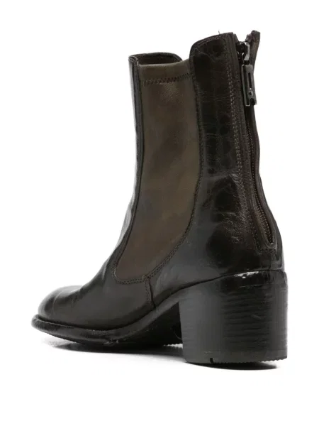 Botine Lemargo din piele verde