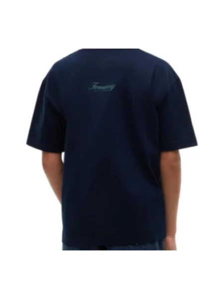 Tricou copii Tommy Hilfiger albastru