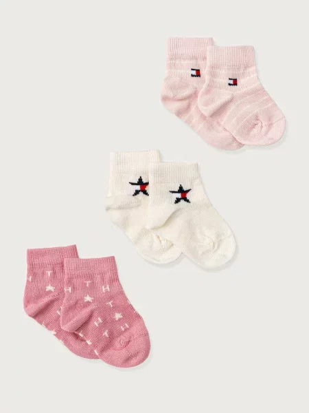 Tommy Hilfiger ponožky dojčenské ružová