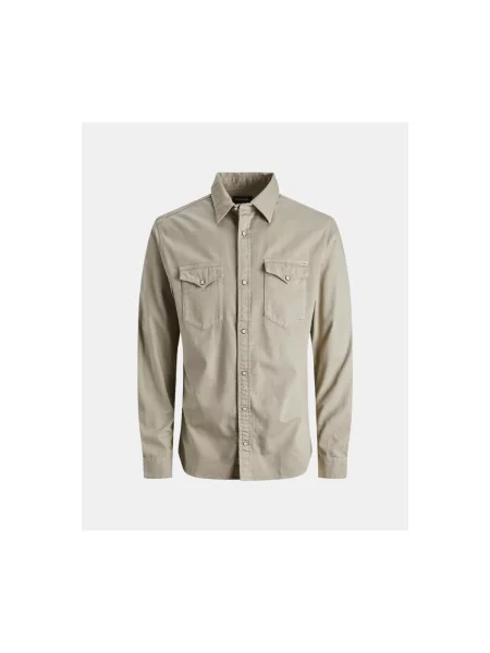 JACK & JONES Košulja Sheridan pijesak smeđa
