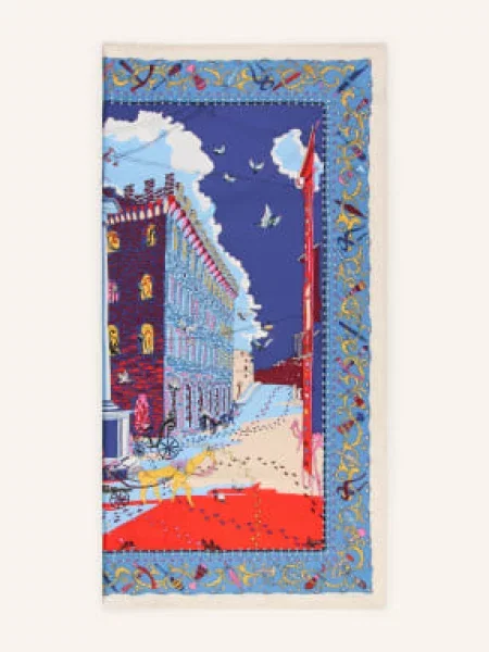 Spodnie Ferragamo czerwone