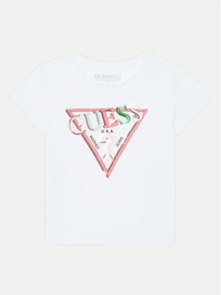 Guess Póló Regular Fit fehér