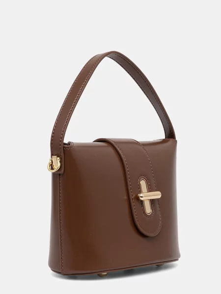 Шкіряна сумочка Answear.LAB коричневий