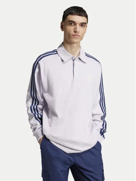 Adidas Polo adicolor Rugby ljubičasta