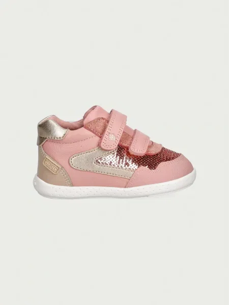 Garvalin sneakers boty kožené růžové