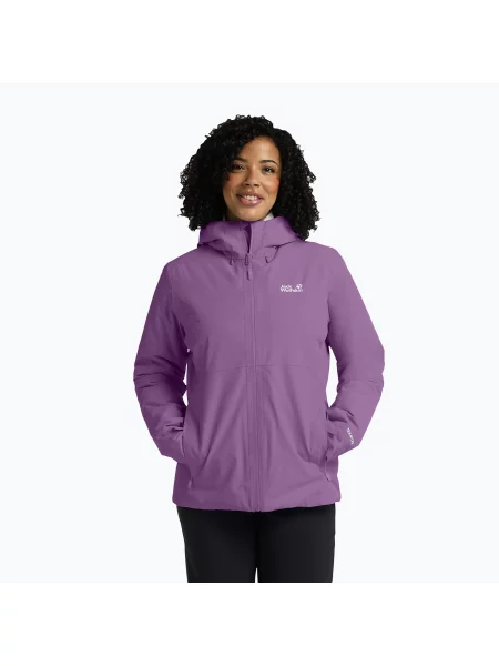 Geacă izolată pentru femei Jack Wolfskin Wisper Ins vivid orchid